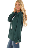 Long Sleeve Hoodie with Rope Drawstring