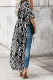 Printed Duster Kimono