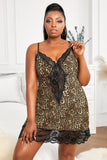 Venecia Chemise with Lace Trim