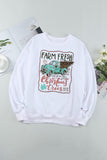 Sweet Christmas Drinks Graphic Sweatshirt