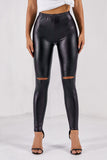 Skinny Faux Leather Leggings