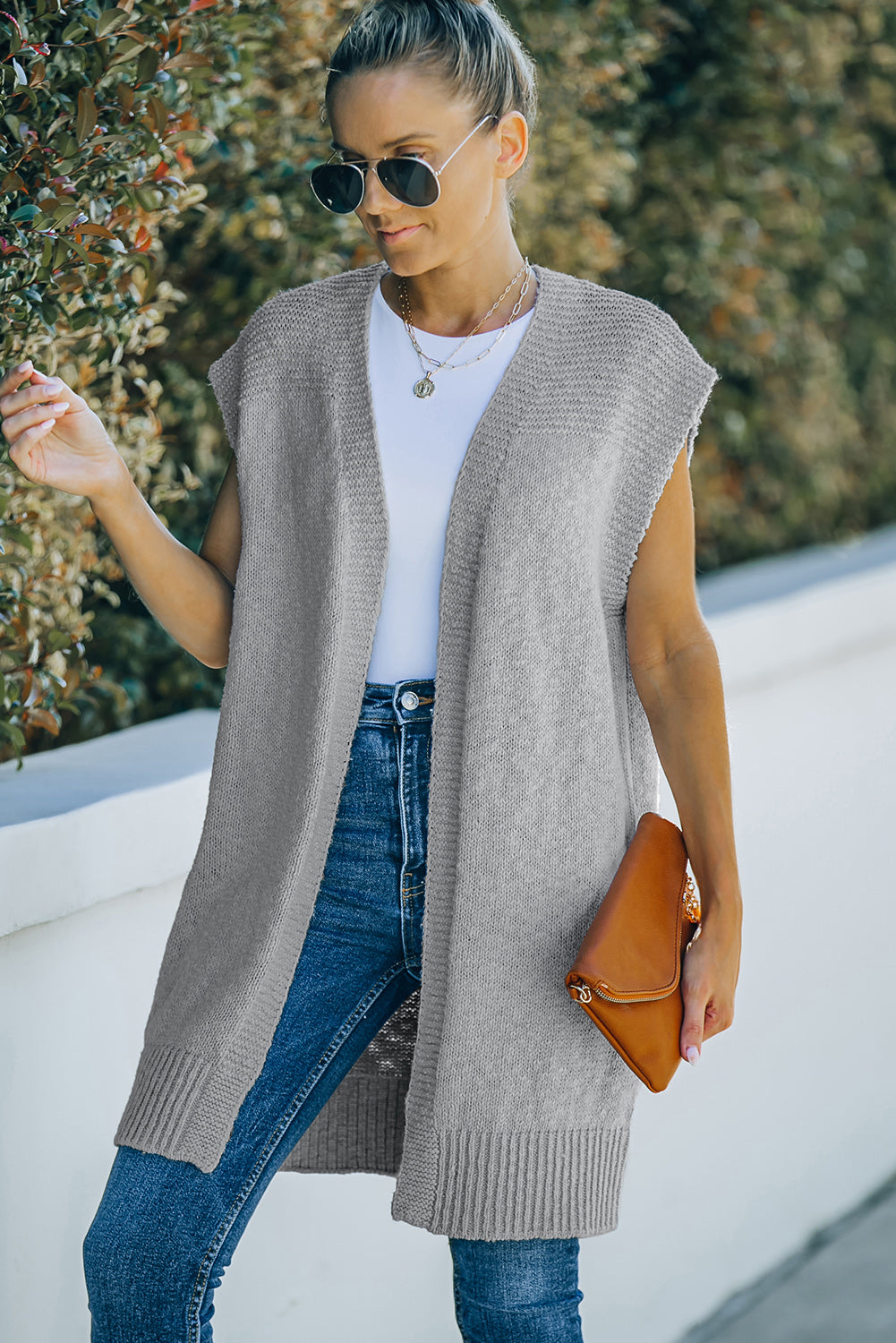 Basic Vest Cardigan Sweater – ALELLY