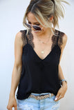 One More Night Lace Cami Tank