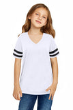 Striped Short Sleeve Girl’s Top