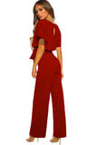 Oh So Glam Belted Wide Leg Jumpsuit