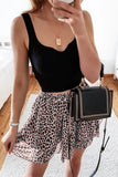 Print Mini Skirt