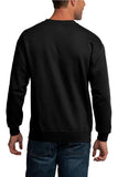 BOSTON Letters Print Crew Neck Men's Pullover Sweatshirt