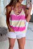 Tie Dye Criss-Cross Camisole