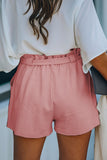 Cotton Blend Pocketed Knit Shorts