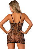 Open Cup Fishnet Chemise