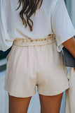 Cotton Blend Pocketed Knit Shorts