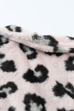 Plush Fur Leopard Coat