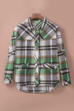 Plaid Shacket with Pocket