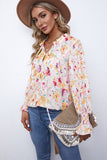 Cakewalk Floral Smocked Blouse