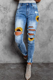 LIFE IS BETTER in the MOUNTAINS Distressed Skinny Jeans