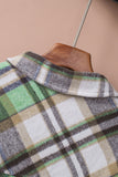 Plaid Shacket with Pocket