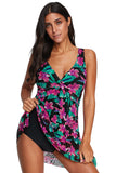 Print Twist Swimdress