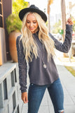 Lace Long Sleeve Top