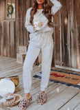 Long Sleeve Pullover and Jogger Pants Lounge Set