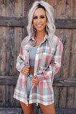 Plaid Button Up Patch Pocket Shirt