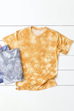 Tie Dye Crew Neck Short Sleeve T-Shirt