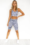 Animal Yoga Activewear Fitness Shorts Set