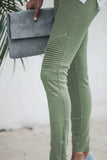 Cropped Moto Jeggings