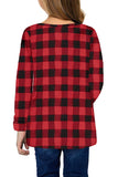 Buffalo Plaid Knotted Top