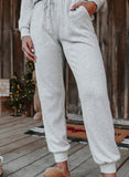 Long Sleeve Pullover and Jogger Pants Lounge Set