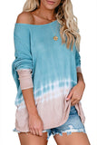 Tie Dye Thermal Knit Top