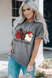 Peace Love Santa Graphic Tee