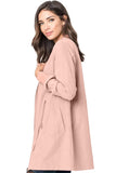 Drawstring Waist Lightweight Outcoat