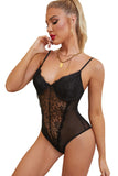 Lace Mesh Bodysuit Push up Teddy Lingerie – ALELLY