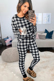 Plaid Two Pieces Loungewear