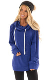 Long Sleeve Hoodie with Rope Drawstring