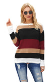 Color Block Knit Sweater